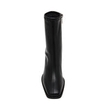Tronchetto nero Ankle Booties Odesa Nere – Steve Madden | Zip Posteriore & Tacco – 7 cm