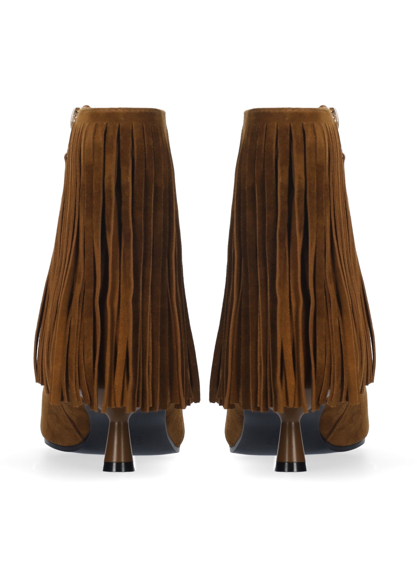 Bibi Lou Mizar Booties 45 81711 Cuero – Stivaletto in Camoscio con Frange