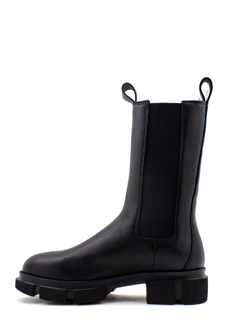 Stivaletto chelsea nera fondo sportivo Copenhagen