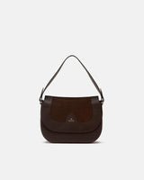 Cuoieria Fiorentina Stella Messenger – Borsa a Tracolla In Pelle Marrone Made in Italy
