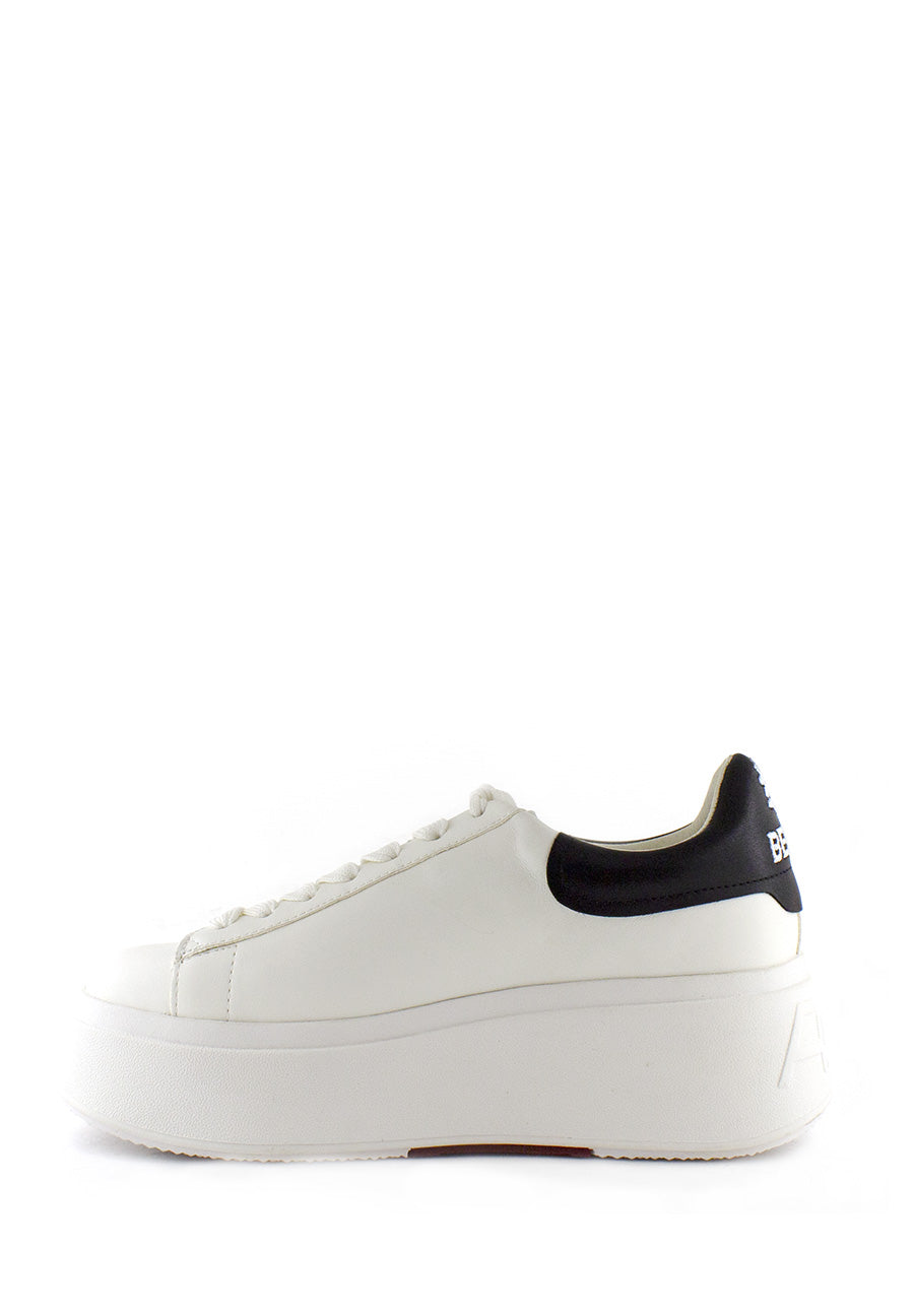 Sneaker Moby Be Kind bianca e nera Ash