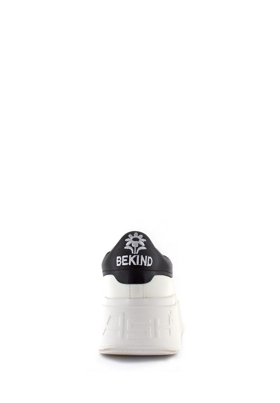 Sneaker Moby Be Kind bianca e nera Ash