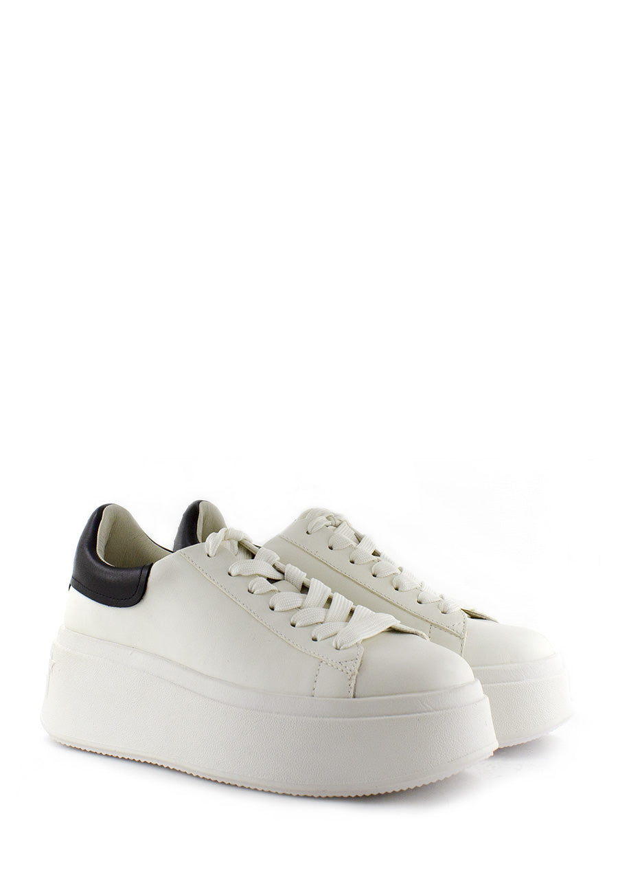 Sneaker Moby Be Kind bianca e nera Ash
