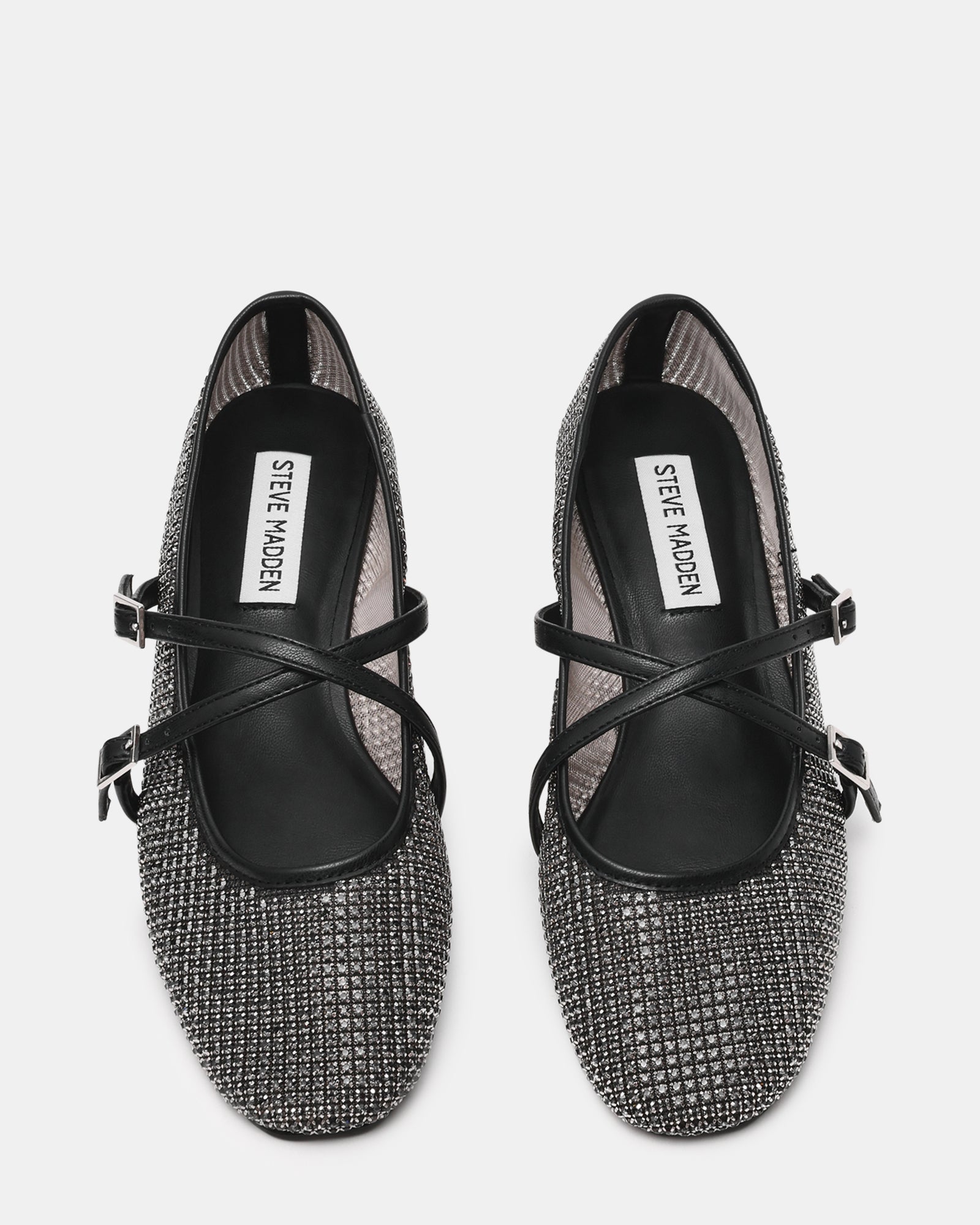 Ballerina Steve Madden Watchlist Nero – Minimalismo Chic e Comfort Quotidiano