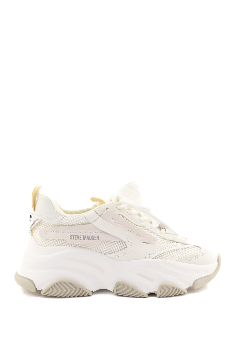 Steve Madden Possession Off White - Sneakers Chunky Donna | Peccatidistile