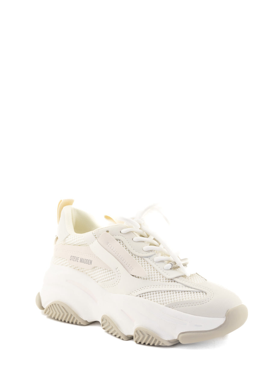 Steve Madden Possession Off White - Sneakers Chunky Donna | Peccatidistile