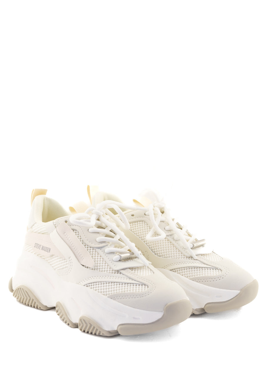 Steve Madden Possession Off White - Sneakers Chunky Donna | Peccatidistile