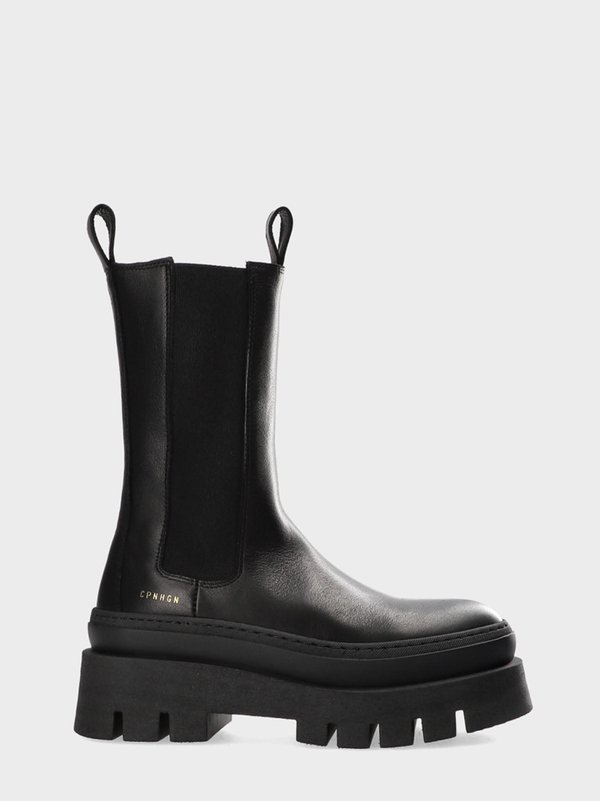 Chelsea Boots CPH685 Vitello Black – Copenhagen Studios | Modello Plateau