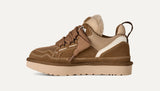 Sneakers Donna UGG Lowmel Marrone in Camoscio e Mesh Riciclato – Scarpe Basse Chunky con Maxi Lacci e Fodera UGGplush