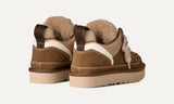 Sneakers Donna UGG Lowmel Marrone in Camoscio e Mesh Riciclato – Scarpe Basse Chunky con Maxi Lacci e Fodera UGGplush