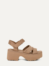 Sandalo con plateau beige NEW HEIGHTS ANKLE STRAP UGG