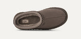 Ciabatte Sabot Donna UGG Tazz II Mustard Seed in Camoscio – Slipper Platform 4,4 cm foderate in Montone