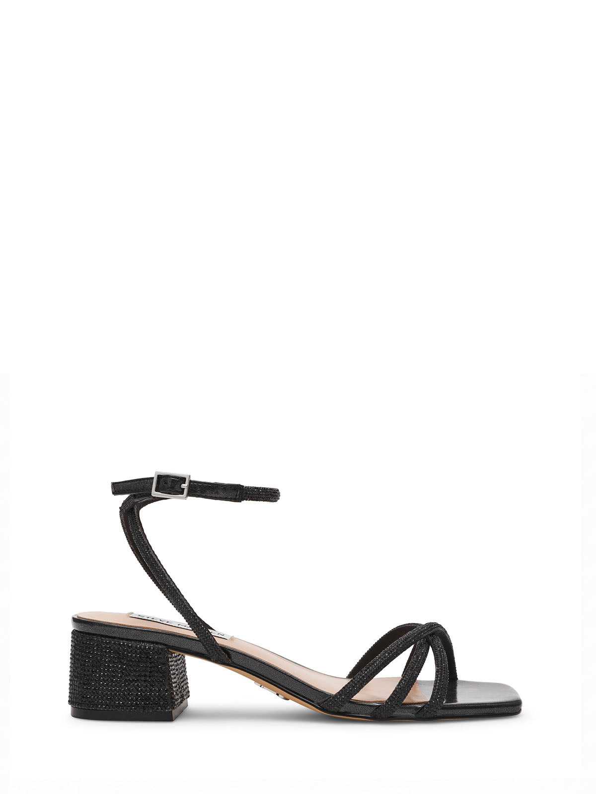Sandalo Steve Madden Cerena Nero – Eleganza Scintillante per le Tue Serate