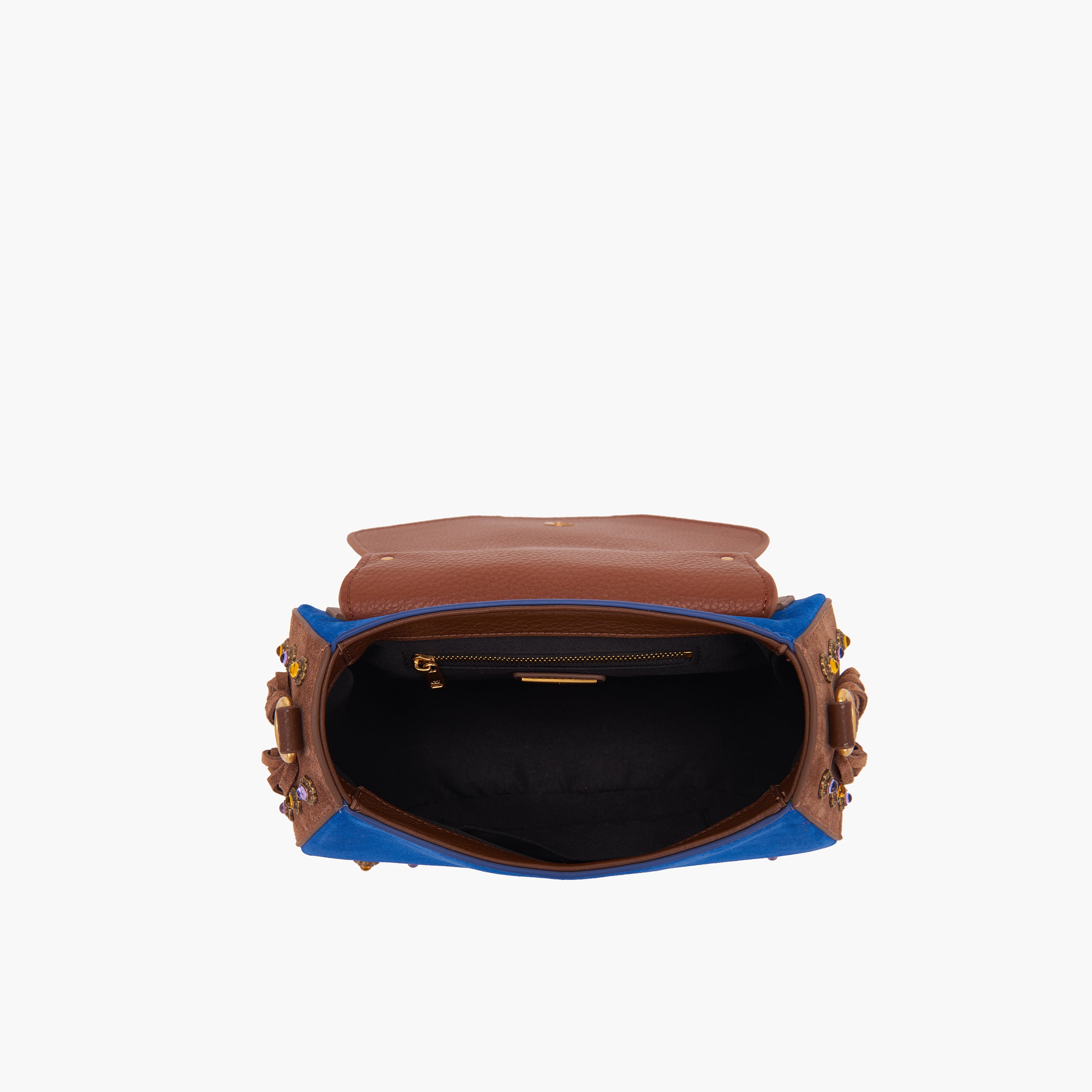 Borsa a Mano La Carrie Ficus Intrecciata Multi Color Estiva