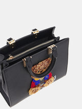 Borsa Marvin M Nera – Rue Madam Paris | Similpelle Made in Italy
