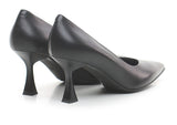 Décolleté JOLIE56 in pelle nera Sergio Levantesi