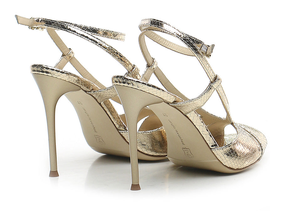 Sandalo Sergio Levantesi Ranya6 Platino – Luce e Raffinatezza Artigianale