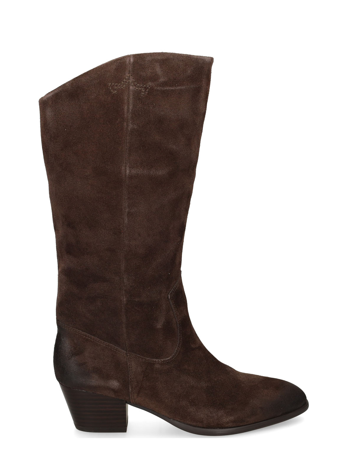 Stivaletti Texani Donna ASH Freedom in Camoscio Testa di Moro