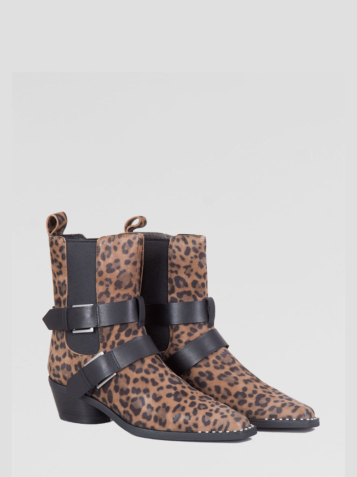 Stivaletti Heron maculato in camoscio – ASH | Boots Donna Eleganti & Contemporanei
