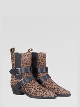 Stivaletti Heron maculato in camoscio – ASH | Boots Donna Eleganti & Contemporanei