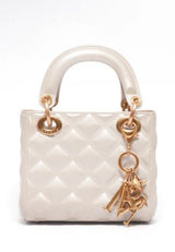 Borsa Flat Missy small avorio Marc Ellis