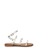 Sandalo flat Travel Bianco Steve Madden