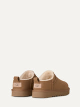 UGG Classic Micro Donna Chestnut – Stivaletti Bassi in Camoscio e Montone
