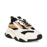 Sneakers Chunky Donna Steve Madden Possession E Nero e Tan – Platform Tacco 7 cm