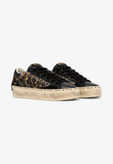 Sneakers Donna Crime London Distressed Platform Night Roar 23056AA9.68 – In Pelle Animalier con Dettagli Glitter