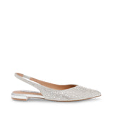 Ballerina Slingback Steve Madden Care-R Argento – Brillantezza Strass e Glamour Contemporaneo