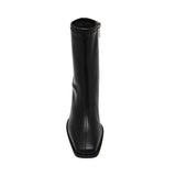 Tronchetto nero Ankle Booties Odesa Nere – Steve Madden | Zip Posteriore & Tacco – 7 cm