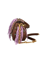 Borsa a Mano La Carrie Ficus Intrecciata Multi Color Estiva