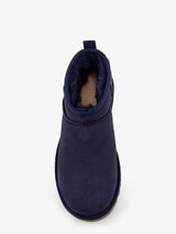 UGG Classic Ultra Mini blu Donna - Stivaletti Bassi in Camoscio | Peccatidistile