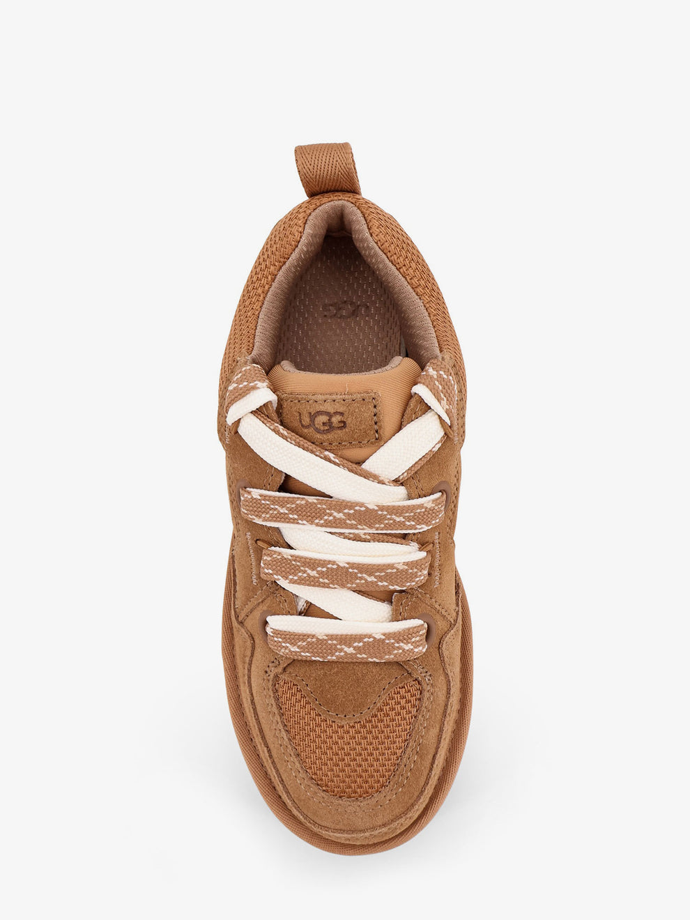 UGG Lo Lowmel Donna Chestnut - Sneakers Chunky in Camoscio | Peccatidistile