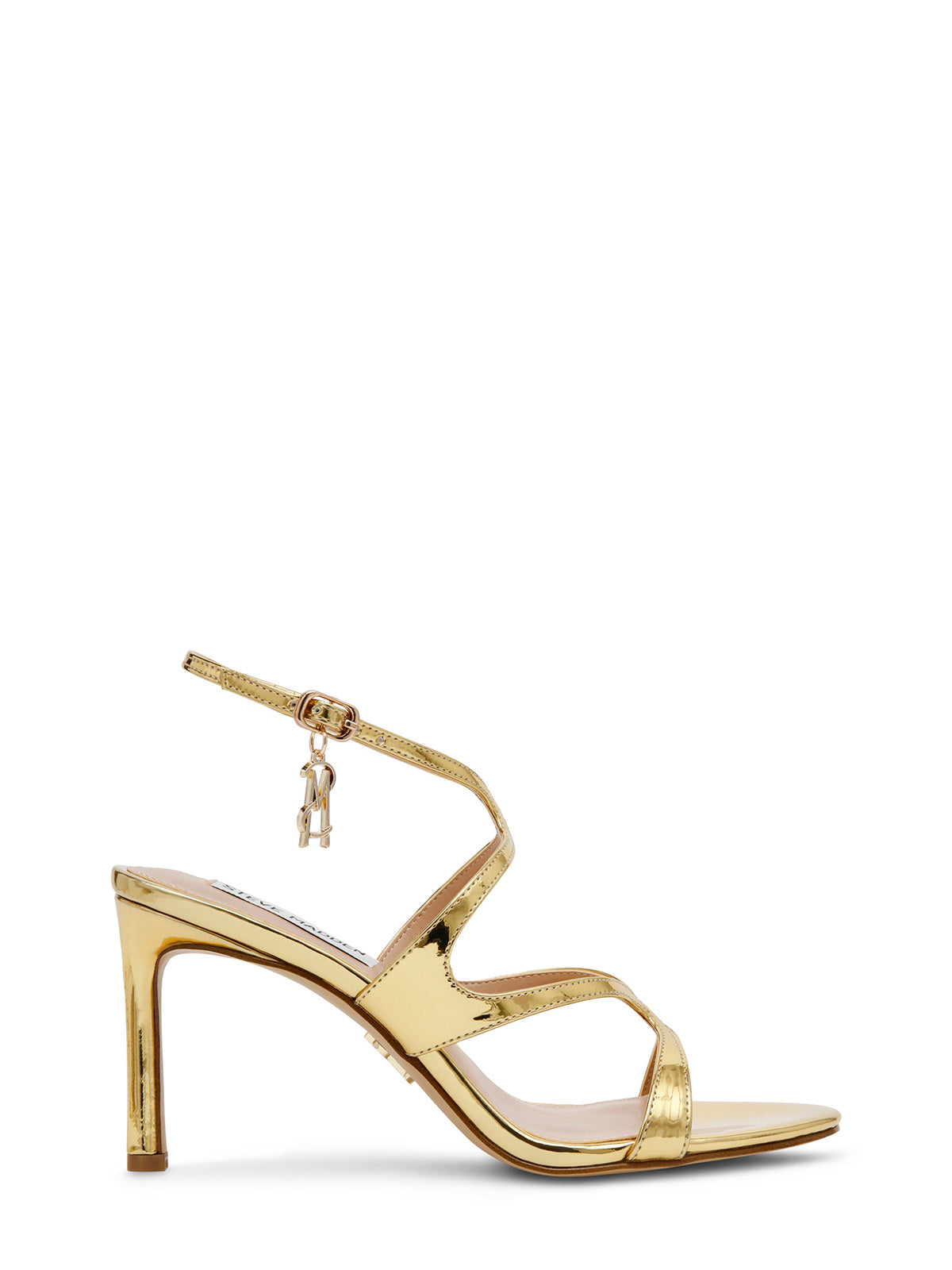 Sandalo alto Gracia oro specchiato Steve Madden