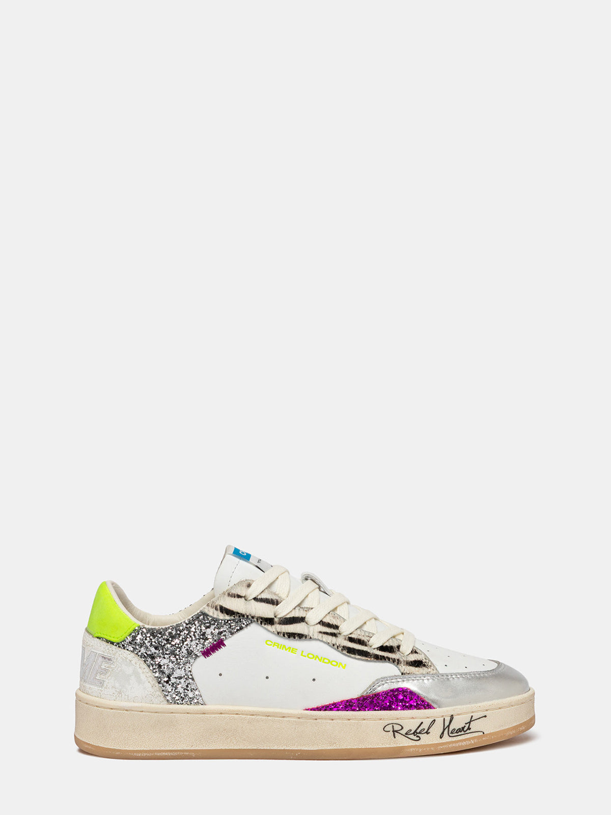 Crime London Chelsea Urban Safari - Sneakers Mid Animalier | Peccatidistile