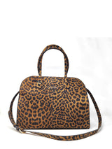 Borsa Grande Suede Leopard – La Carrie | Stampa Animalier & Tracolla Regolabile