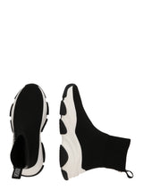 Sneaker Calzino  nero fondo running Steve Madden