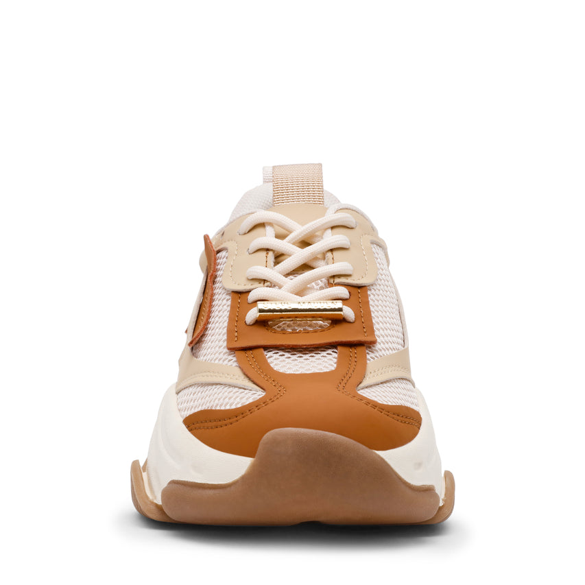 Steve Madden Possession-E Cashew cuoio - Sneakers Chunky Nude | Peccatidistile