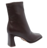 Tronchetto testa di moro Ankle Booties Odesa brown – Steve Madden | Zip Posteriore & Tacco – 7 cm