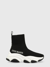 Sneaker Calzino  nero fondo running Steve Madden