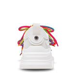 Steve Madden Pryce SML Sneaker – Scarpa Sportiva lacci Multicolore con Suola Platform