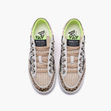 Emanuelle Vee Soledad 900-22 Multi Leo - Sneakers Pelle e Raffia | Peccatidistile
