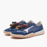 Emanuelle Vee Sneakers 461P-903-100 Bianca e Nera - Scarpe Flat Pelle | Peccatidistile