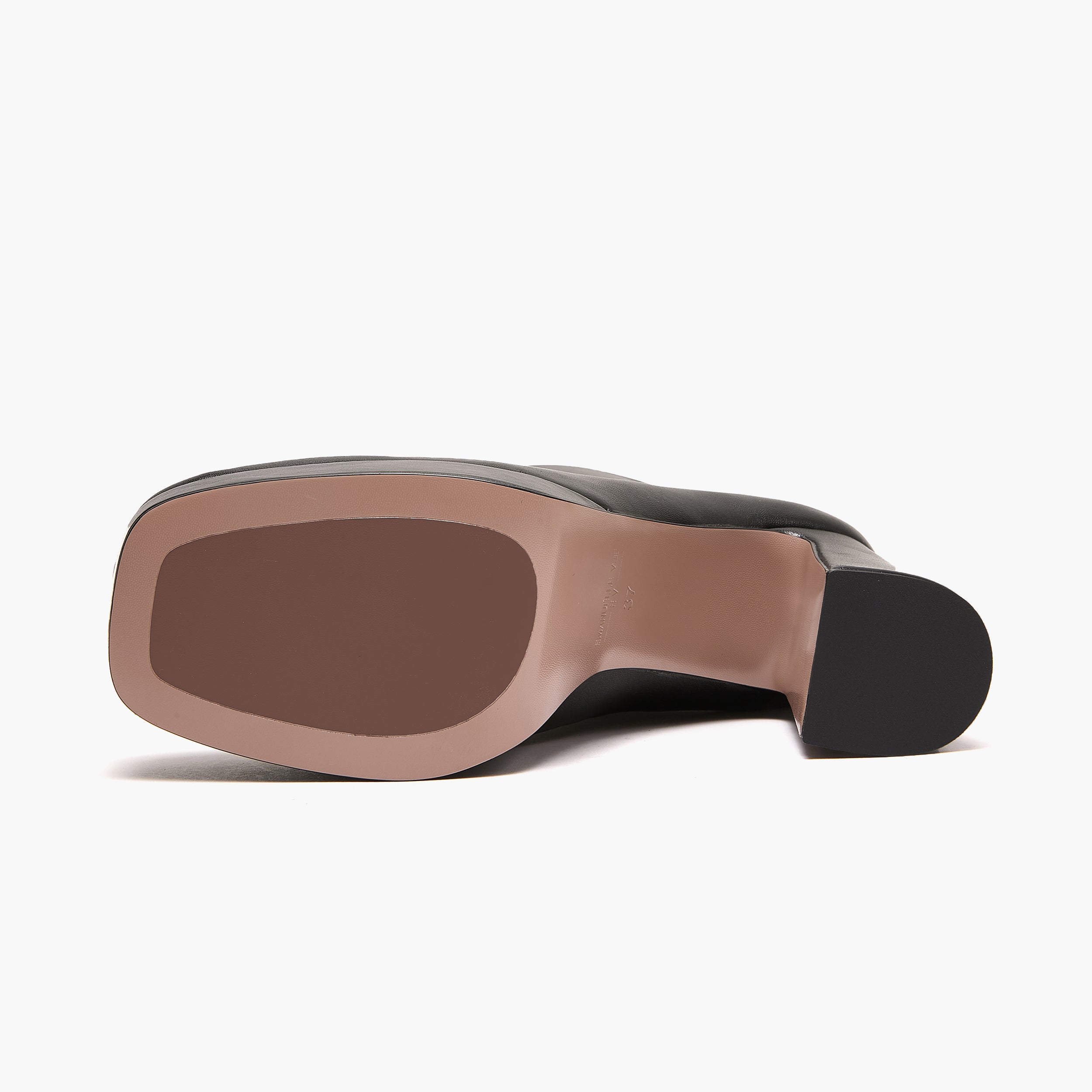 Tronchetti Donna Emanuélle Vee Bella 402-16 Nero in PU Stretch – Stivaletti Punta Quadra con Tacco 11 cm e Plateau