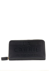 Portafoglio Box Logo nero La Carrie