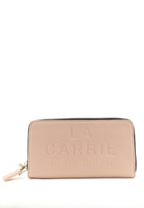Portafoglio Box Logo rosa La Carrie