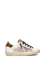 4B12 Suprime D329 – Sneaker Donna in Pelle & Tessuto