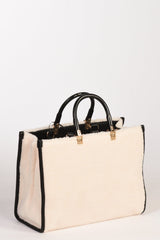 Borsa Marvin TW BIANCO– Rue Madam Paris | Eco-Fur Made in Italy