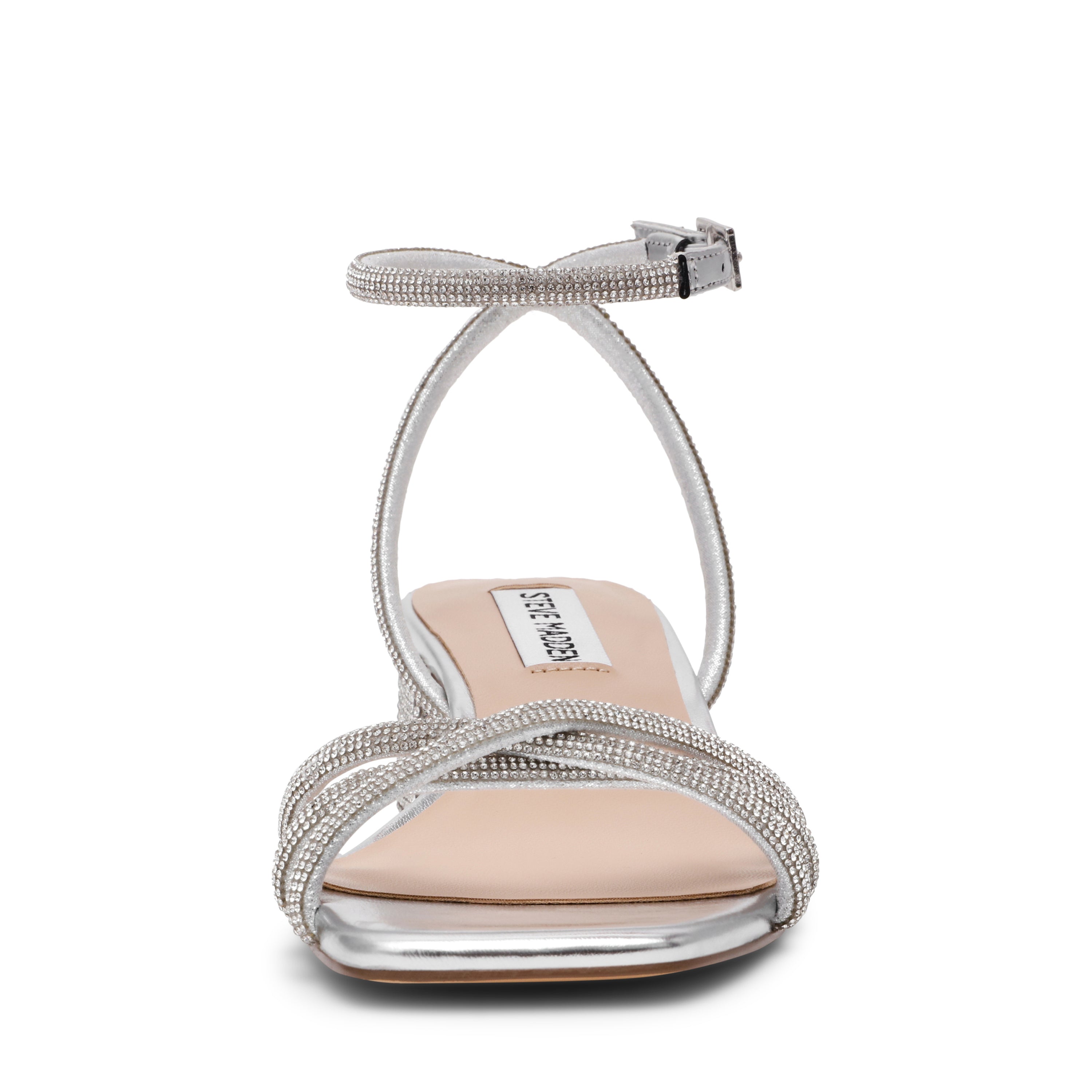 Sandalo Steve Madden Cerena Argento – Eleganza Scintillante e Design Glamour
